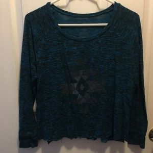 Blue Long Sleeve Shirt
